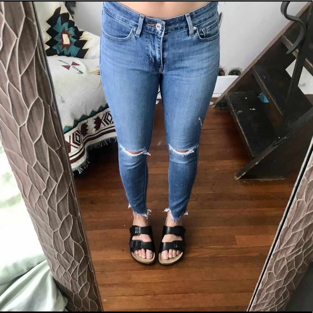 Levi 711 skinny jeans